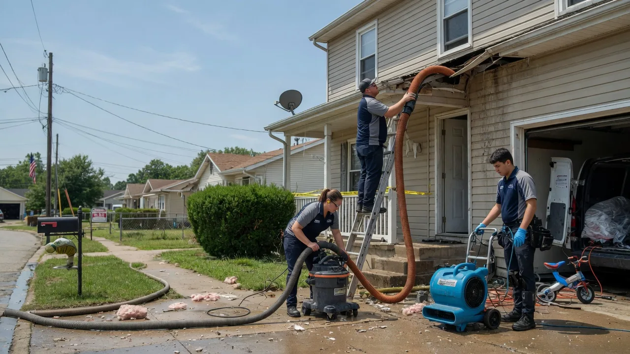 Water Damage Restoration in Nallen, WV near me